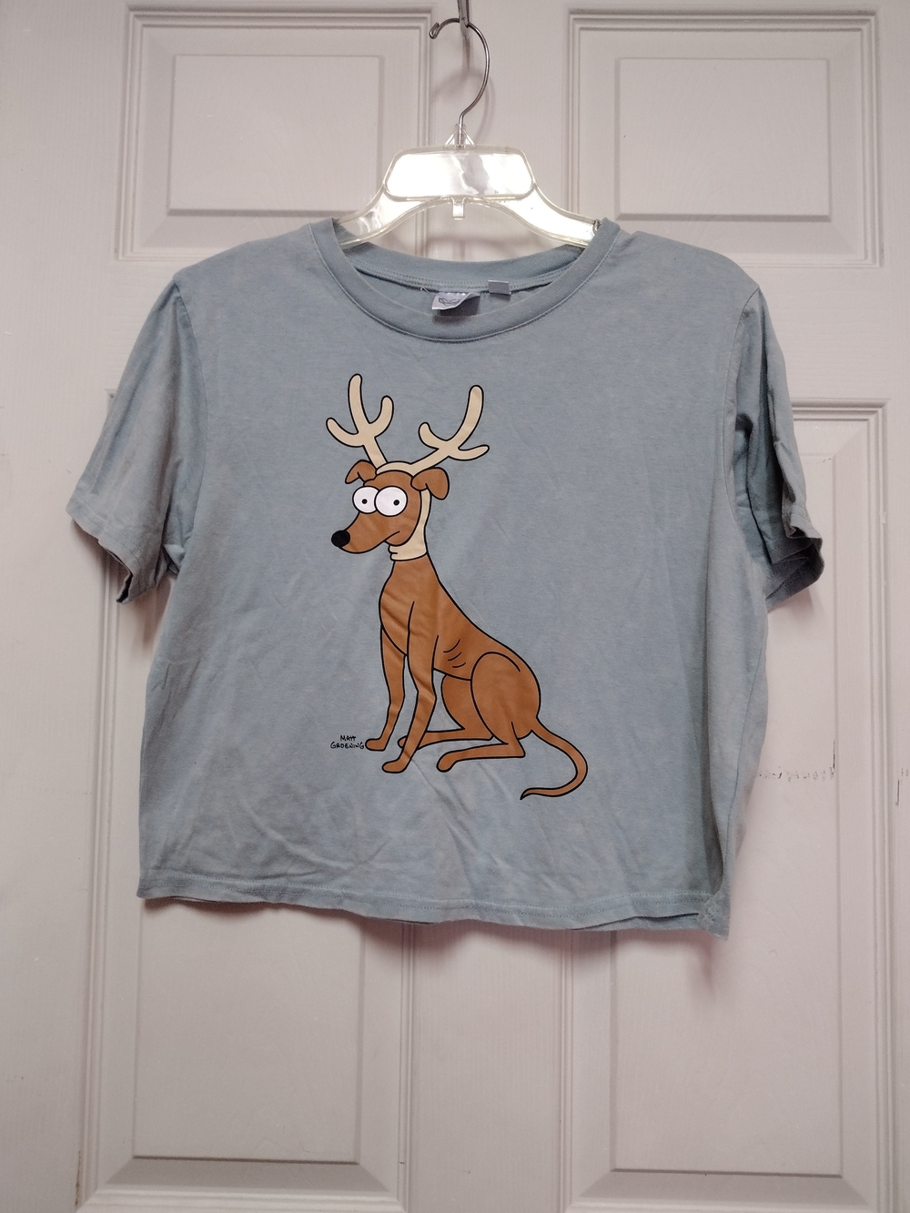 Women's Short Sleeve Graphic Tee in Blue